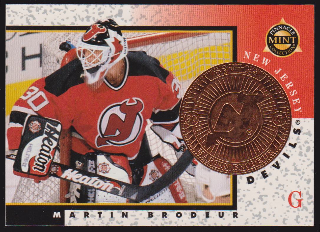 (image for) 1997-98 Pinnacle Mint Bronze #16 Martin Brodeur