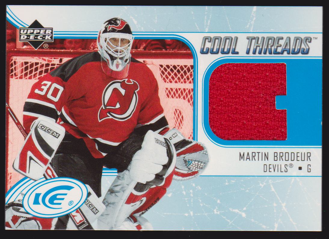 (image for) 2005-06 Upper Deck Ice Cool Threads #CTMB Martin Brodeur