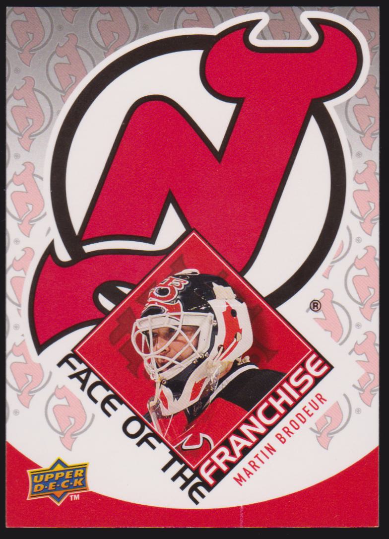 2009-10 Upper Deck Face of the Franchise #FF14 Martin Brodeur (image for) 2009-10 Upper Deck Face of the Franchise #FF14 Martin Brodeur