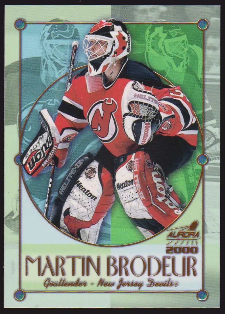 1999-00 Aurora Championship Fever #15 Martin Brodeur (image for) 1999-00 Aurora Championship Fever #15 Martin Brodeur