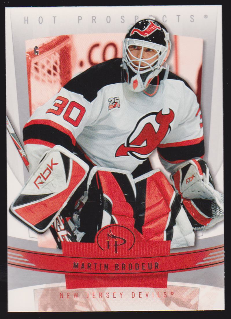 2006-07 Hot Prospects #57 Martin Brodeur (image for) 2006-07 Hot Prospects #57 Martin Brodeur