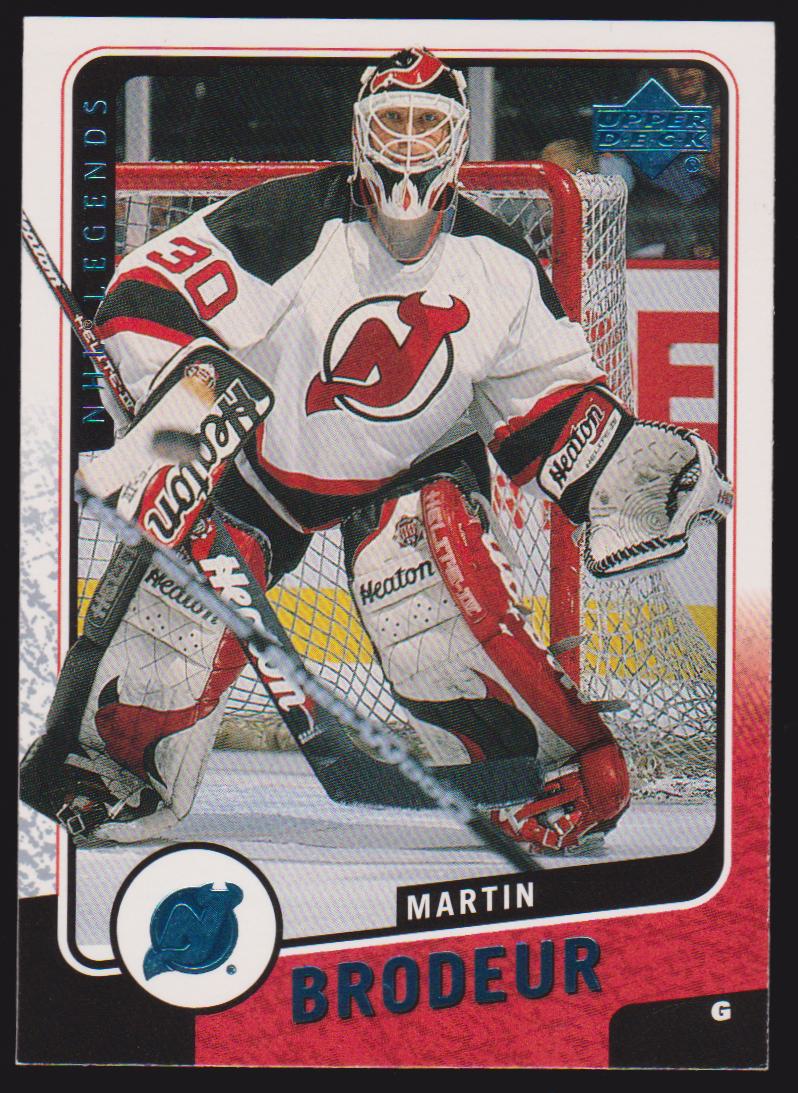 2000-01 Upper Deck Legends #76 Martin Brodeur (image for) 2000-01 Upper Deck Legends #76 Martin Brodeur