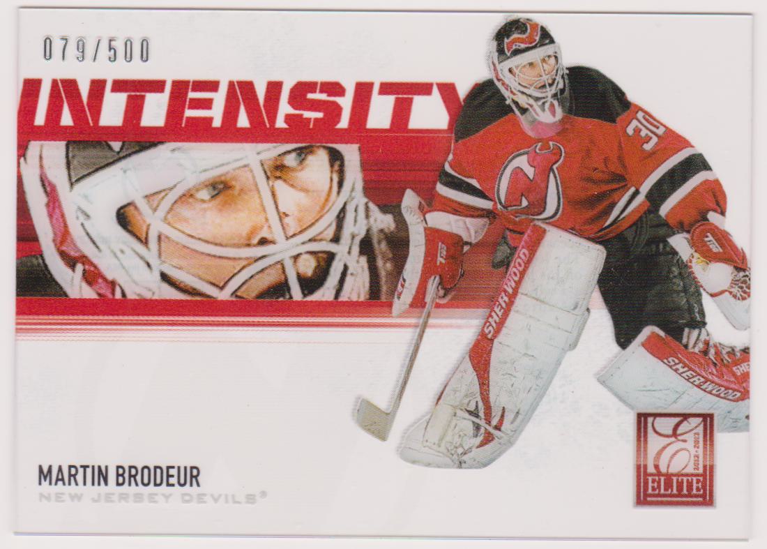 (image for) 2012-13 Elite Intensity #3 Martin Brodeur 079/500