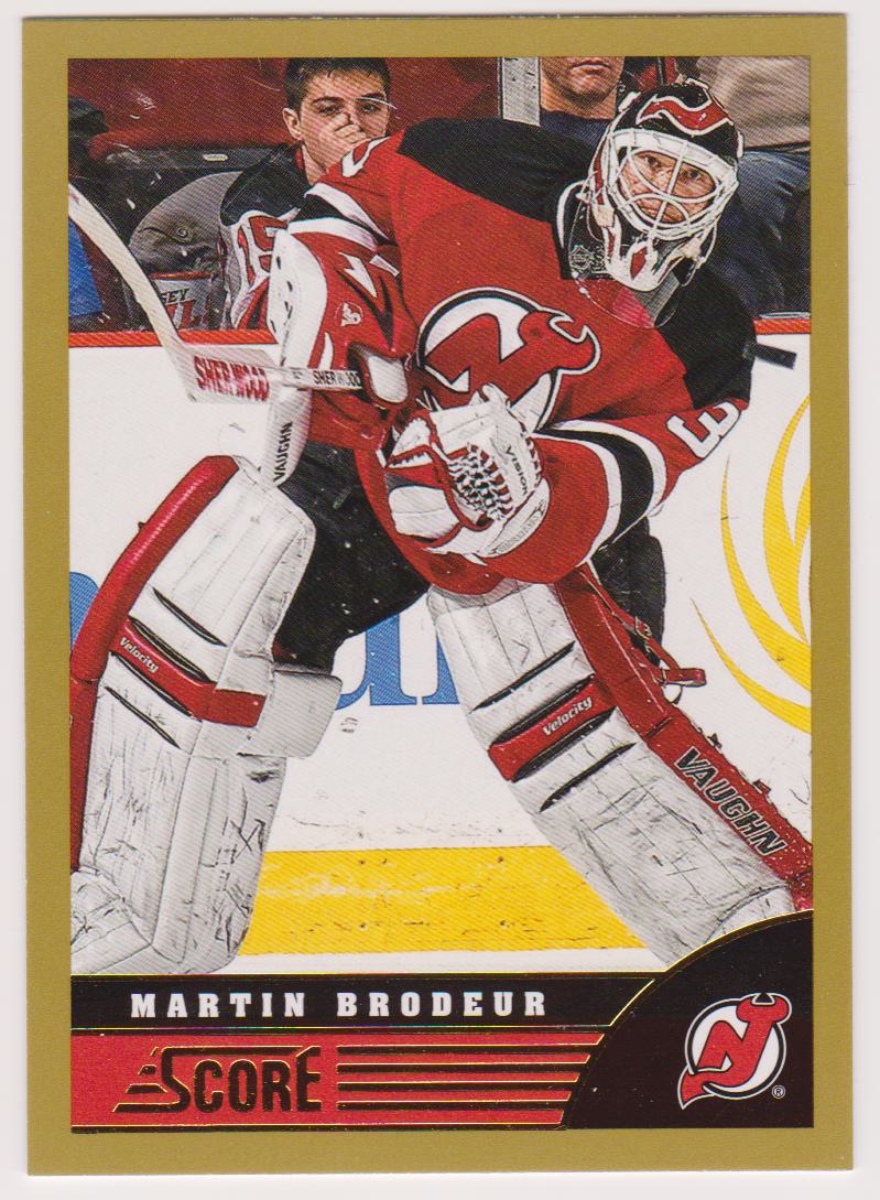 (image for) 2013-14 Score Gold #292 Martin Brodeur