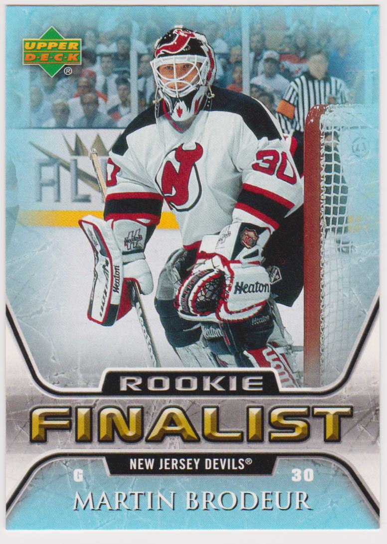 2005-06 Upper Deck All-Time Greatest #78 Martin Brodeur (Rookie Finalist) (image for) 2005-06 Upper Deck All-Time Greatest #78 Martin Brodeur (Rookie Finalist)