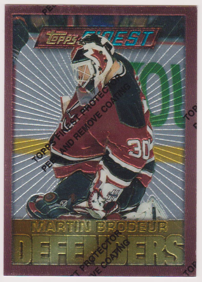 (image for) 1995-96 Finest #178 Martin Brodeur