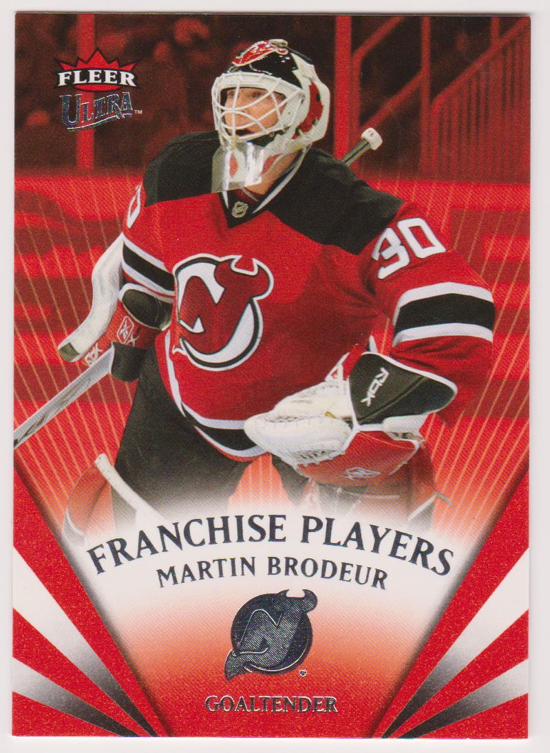 2008-09 Ultra Franchise Players #FP6 Martin Brodeur (image for) 2008-09 Ultra Franchise Players #FP6 Martin Brodeur