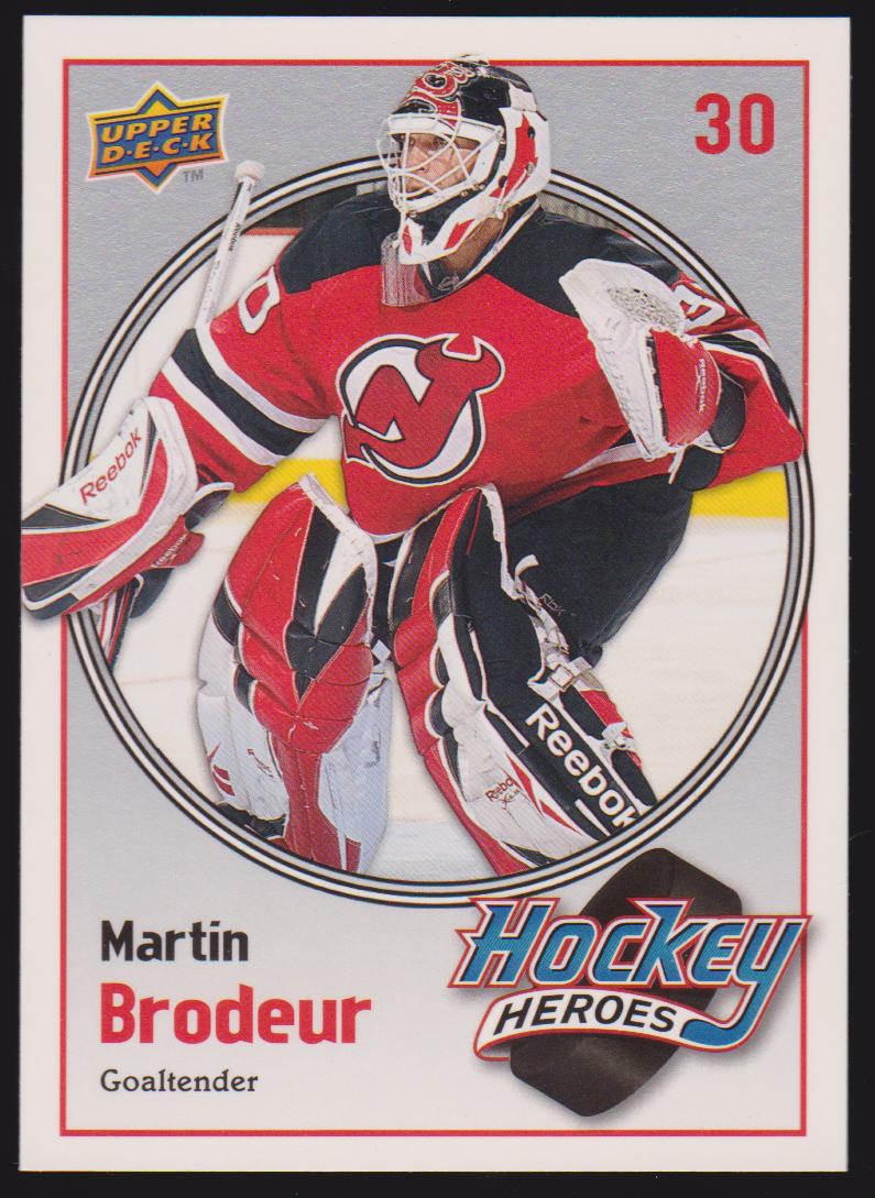2009-10 Upper Deck Hockey Heroes Martin Brodeur #HH14 Martin Brodeur (image for) 2009-10 Upper Deck Hockey Heroes Martin Brodeur #HH14 Martin Brodeur