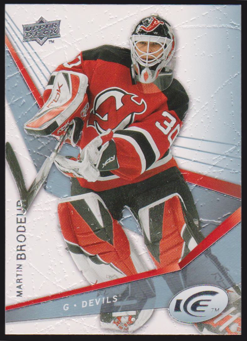 2008-09 Upper Deck Ice #52 Martin Brodeur (image for) 2008-09 Upper Deck Ice #52 Martin Brodeur
