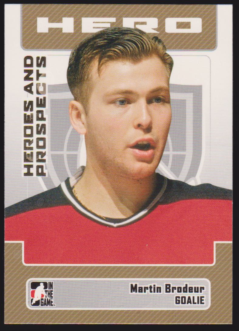 2006-07 ITG Heroes and Prospects #15 Martin Brodeur (image for) 2006-07 ITG Heroes and Prospects #15 Martin Brodeur