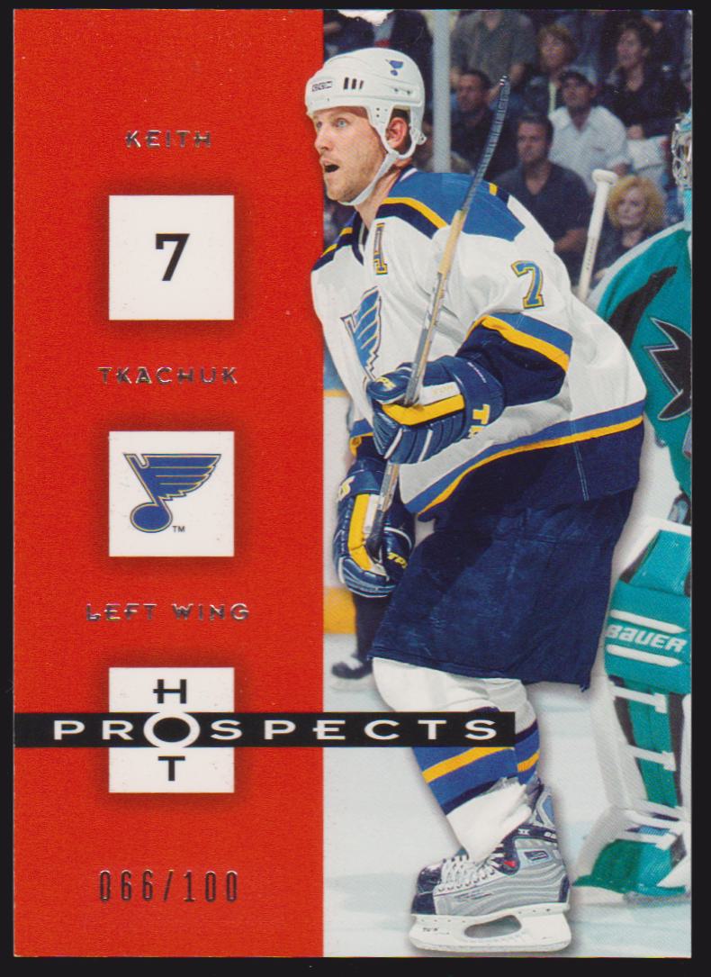 (image for) 2005-06 Hot Prospects Red Hot #87 Keith Tkachuk 066/100