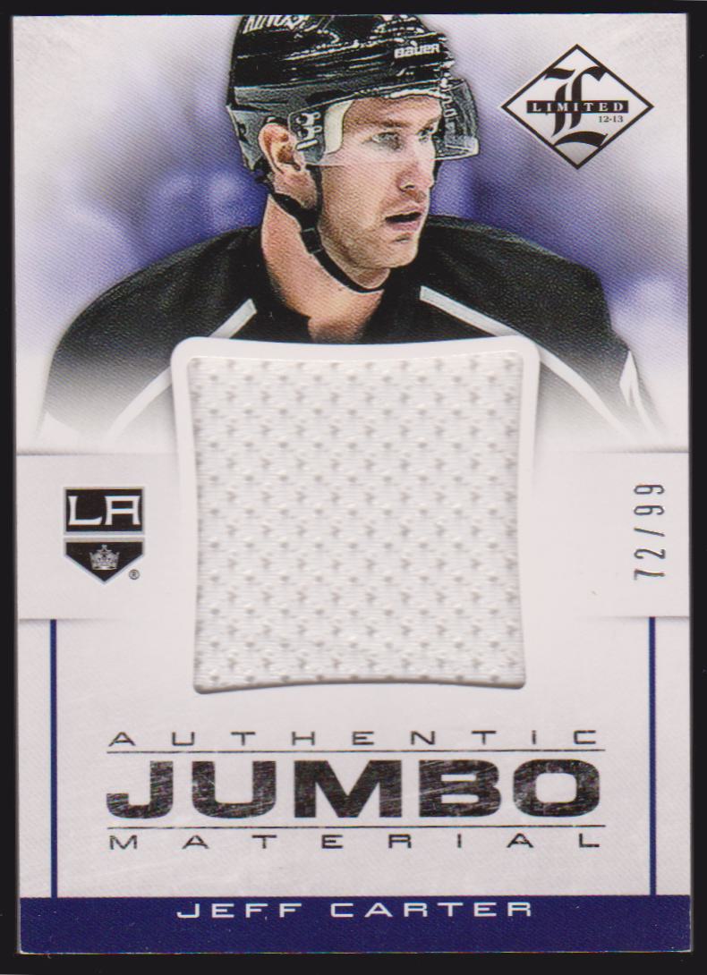 (image for) 2012-13 Limited Jumbo Materials #JJJC Jeff Carter 72/99