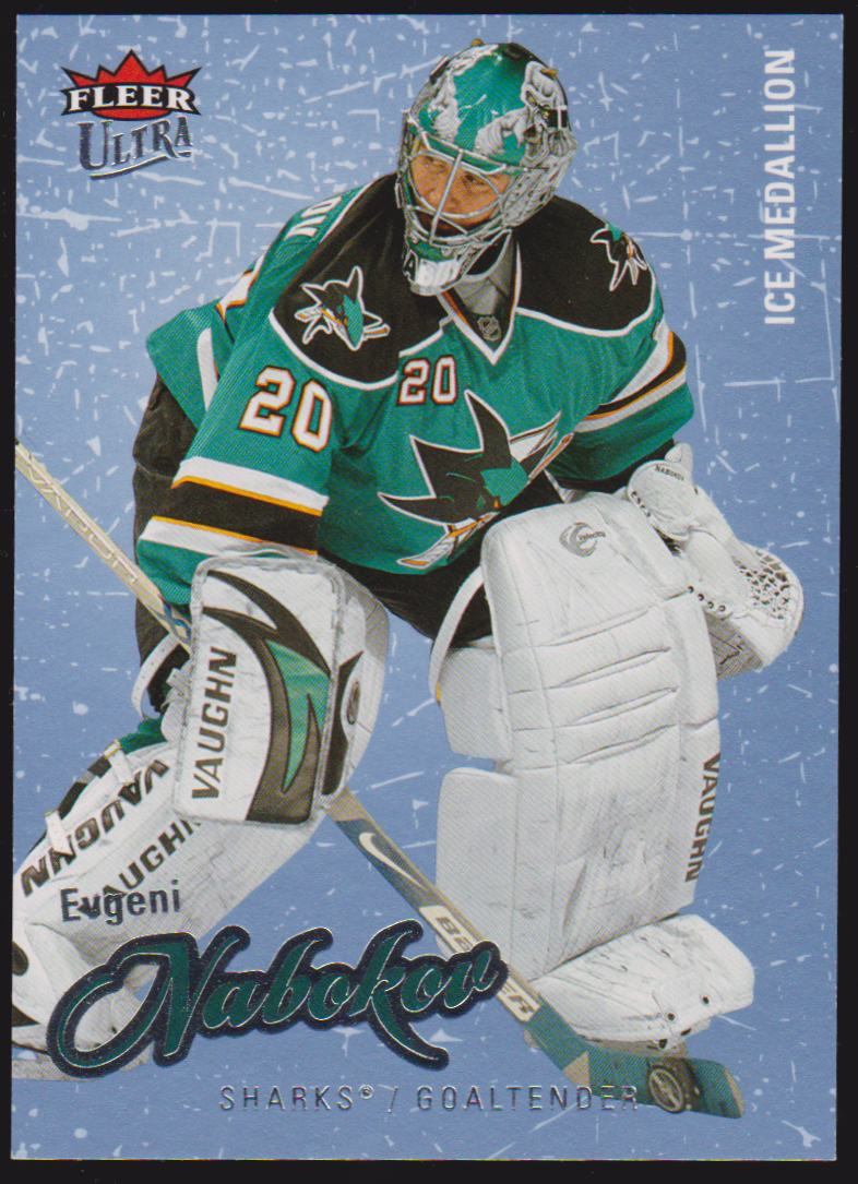 2008-09 Ultra Ice Medallion #183 Evgeni Nabokov 019/100 (image for) 2008-09 Ultra Ice Medallion #183 Evgeni Nabokov 019/100