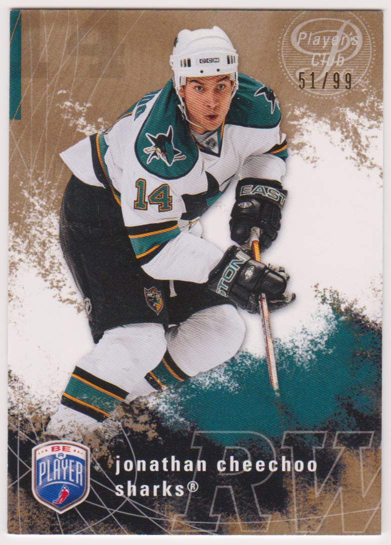 (image for) 2007-08 Be A Player Player's Club #164 Jonathan Cheechoo 51/99