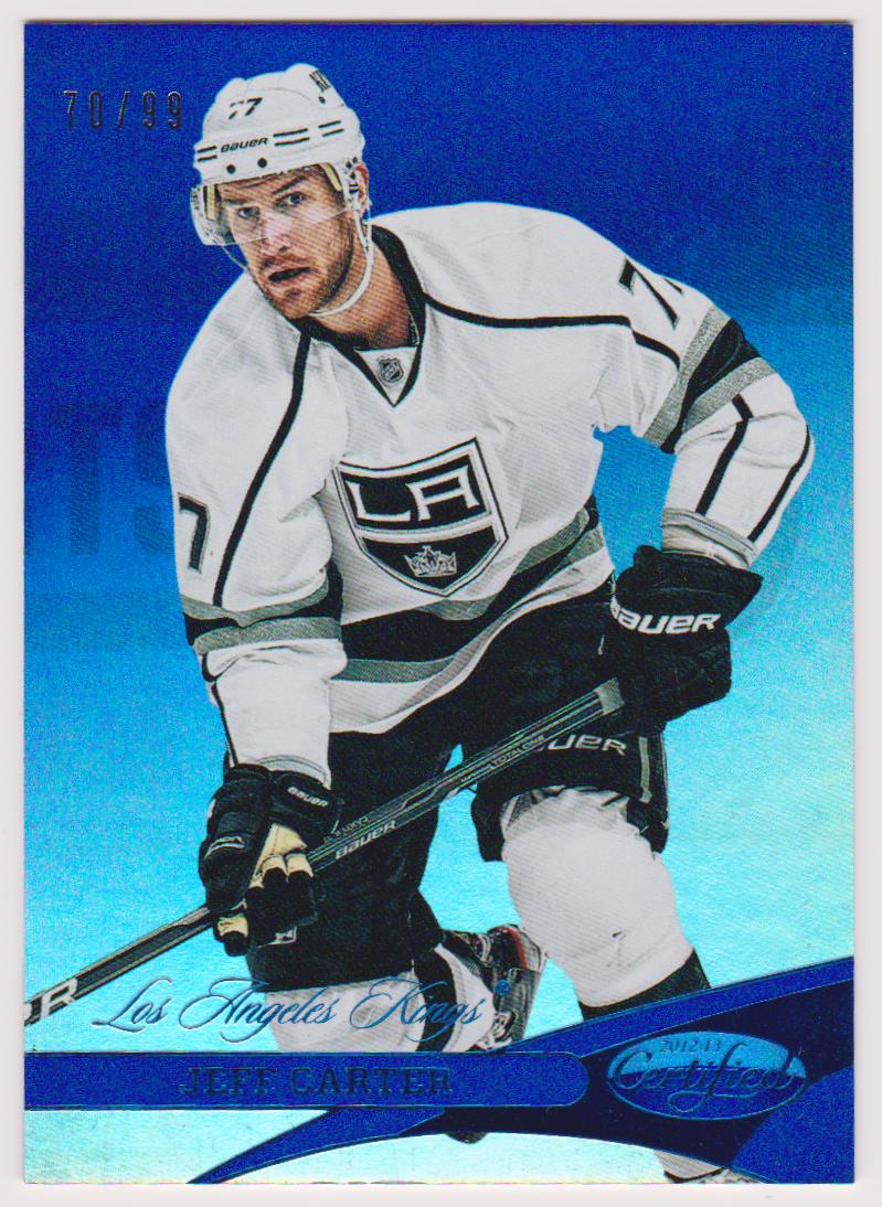 (image for) 2012-13 Certified Mirror Blue #77 Jeff Carter 70/99