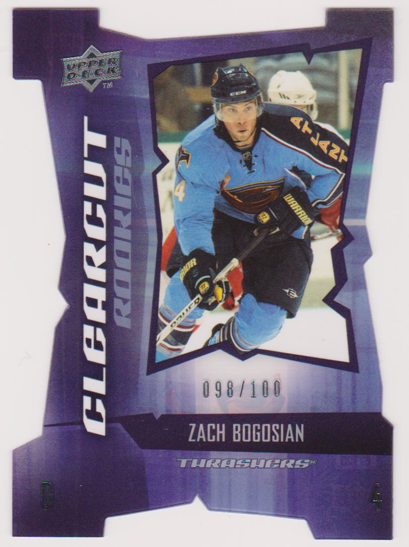 (image for) 2008-09 Upper Deck Clear Cut Rookies #CCR39 Zach Bogosian