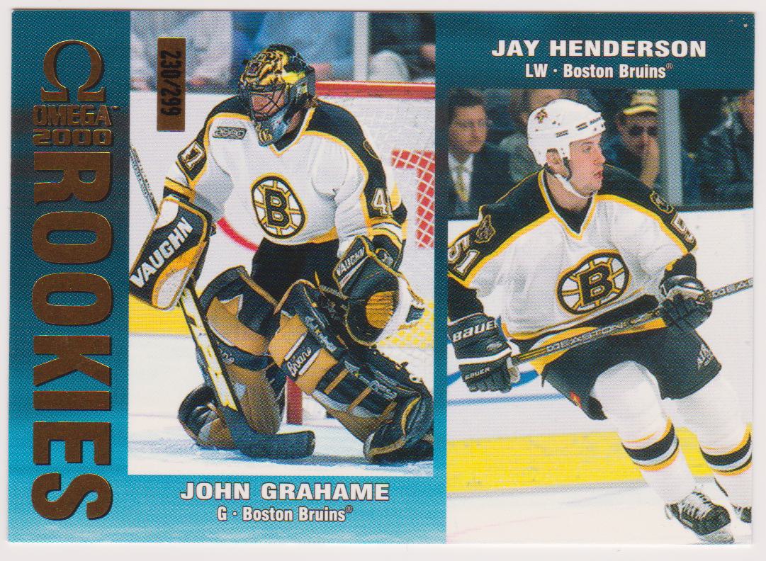 (image for) 1999-00 Pacific Omega Gold #23 John Grahame / Jay Henderson 230/299 - RC