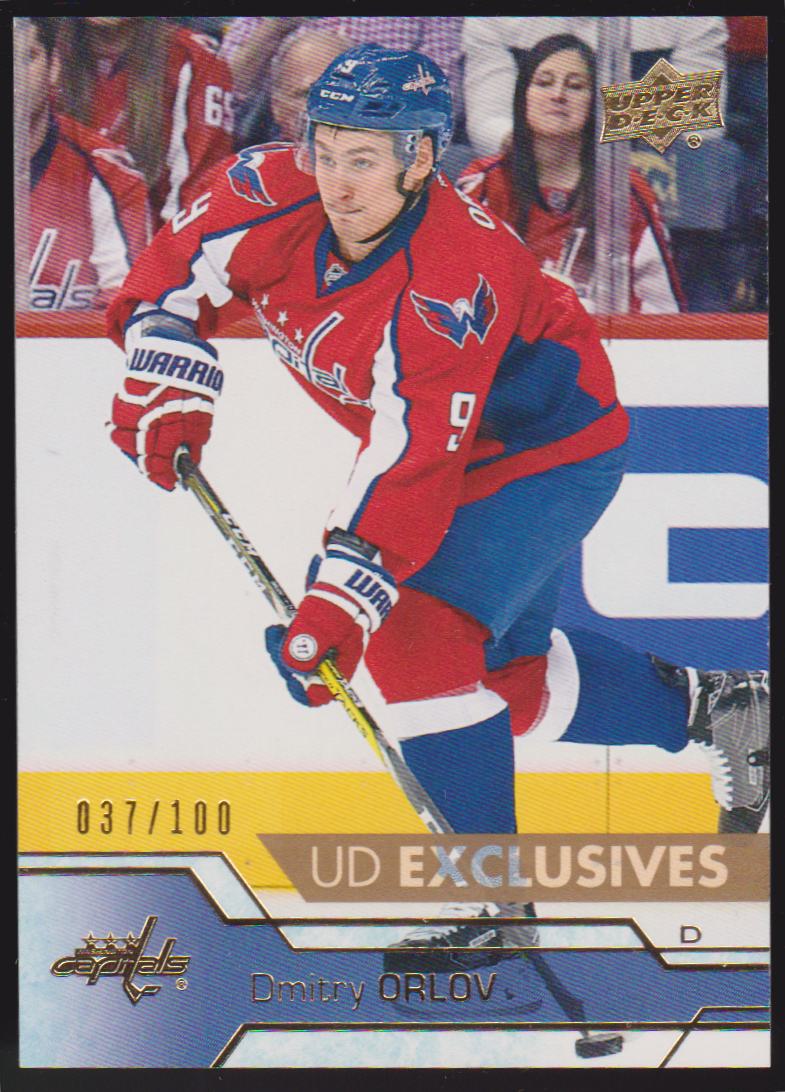 (image for) 2016-17 Upper Deck Exclusives #435 Dmitry Orlov 037/100