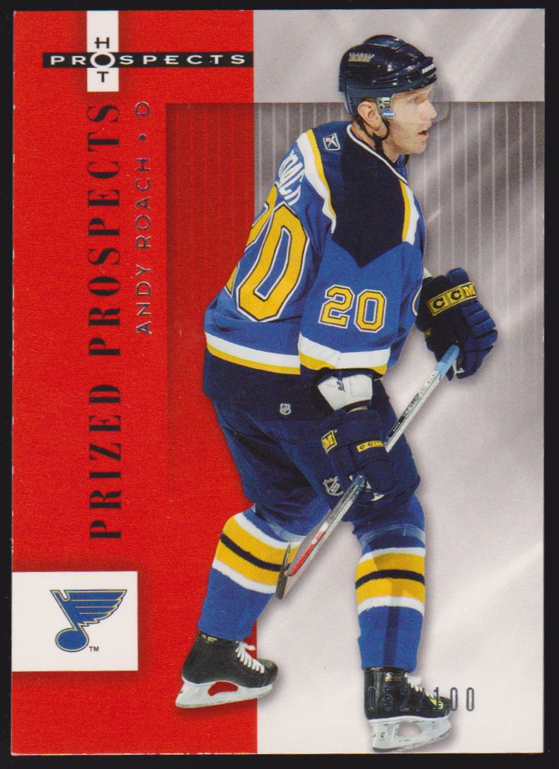 (image for) 2005-06 Hot Prospects Red Hot #165 Andy Roach 052/100 RC