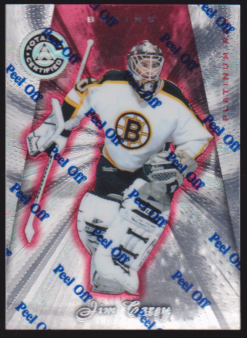 (image for) 1997-98 Pinnacle Totally Certified Platinum Red #15 Jim Carey 1959/4299