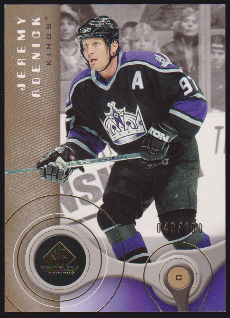 2005-06 SP Game Used Gold #45 Jeremy Roenick 049/100 (image for) 2005-06 SP Game Used Gold #45 Jeremy Roenick 049/100