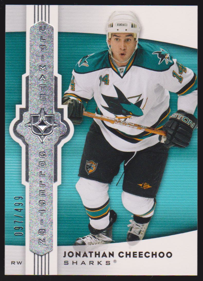 (image for) 2007-08 Ultimate Collection #13 Jonathan Cheechoo 097/499