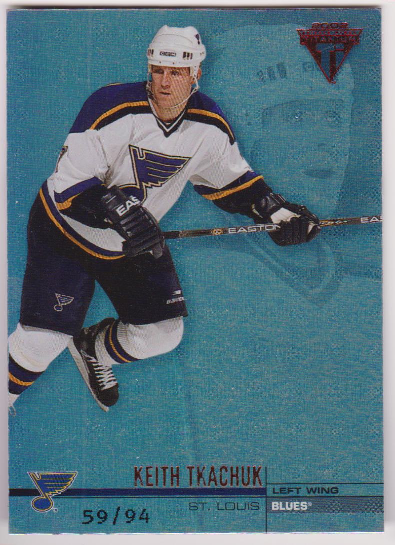 2001-02 Titanium Hobby Red #119 Keith Tkachuk 59/94 (image for) 2001-02 Titanium Hobby Red #119 Keith Tkachuk 59/94
