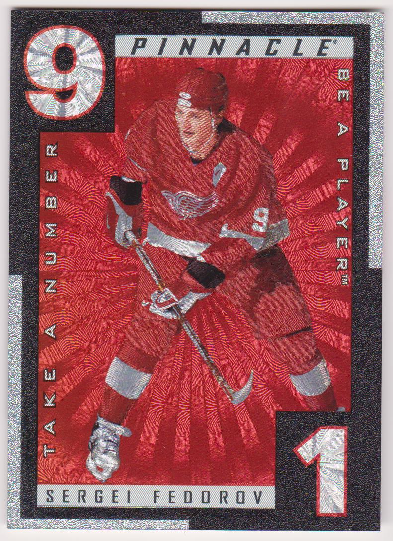 (image for) 1997-98 Be A Player Take A Number #TN5 Sergei Fedorov