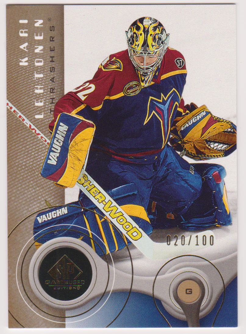 (image for) 2005-06 SP Game Used Gold #5 Kari Lehtonen 020/100
