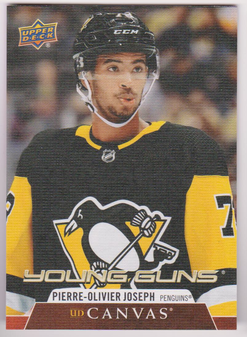 (image for) 2020-21 Upper Deck Canvas #C101 Pierre-Olivier Joseph YG