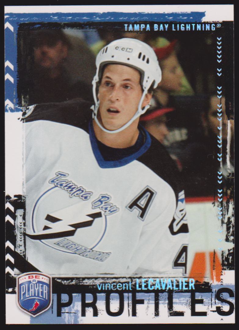 2006-07 Be A Player Profiles #PP1 Vincent Lecavalier 384/499 (image for) 2006-07 Be A Player Profiles #PP1 Vincent Lecavalier 384/499