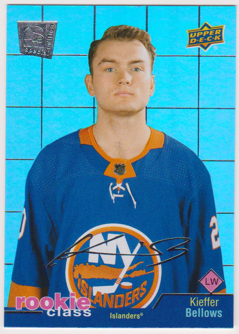 2020-21 Upper Deck Rookie Class Special Edition #RC41 Kieffer Bellows - RC Year (image for) 2020-21 Upper Deck Rookie Class Special Edition #RC41 Kieffer Bellows - RC Year