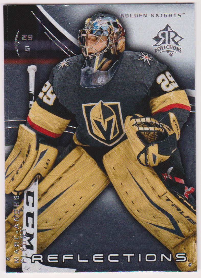 2020-21 Upper Deck Triple Dimensions Reflections #46 Marc-Andre Fleury (image for) 2020-21 Upper Deck Triple Dimensions Reflections #46 Marc-Andre Fleury