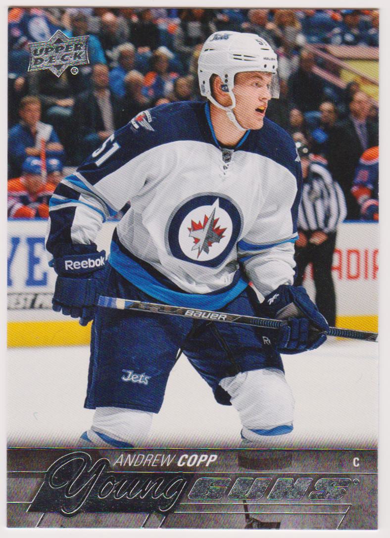2015-16 Upper Deck #205 Andrew Copp YG RC (image for) 2015-16 Upper Deck #205 Andrew Copp YG RC