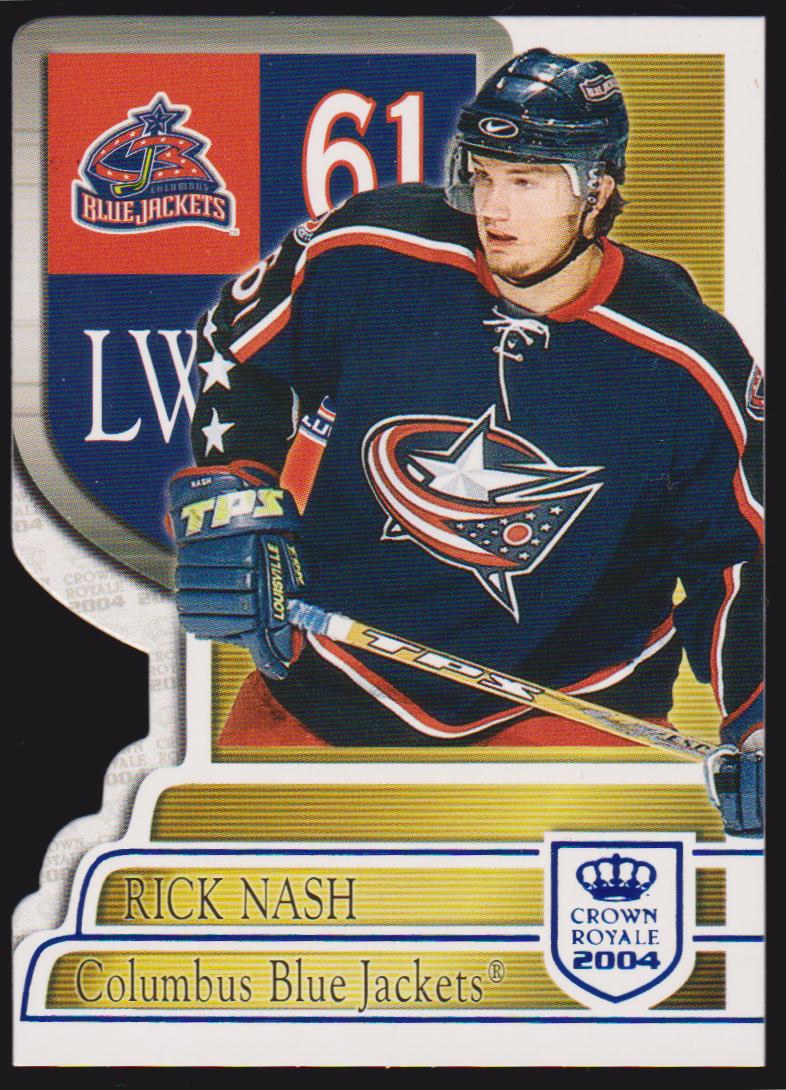 2003-04 Crown Royale Blue #30 Rick Nash 819/850 (image for) 2003-04 Crown Royale Blue #30 Rick Nash 819/850