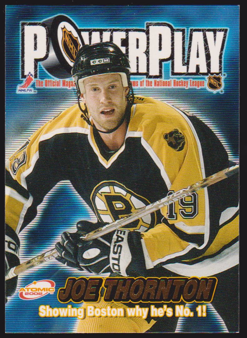 (image for) 2001-02 Atomic Power Play #4 Joe Thornton