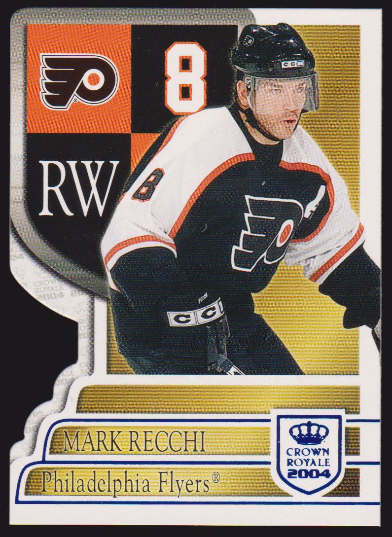 2003-04 Crown Royale Blue #74 Mark Recchi 087/850 (image for) 2003-04 Crown Royale Blue #74 Mark Recchi 087/850