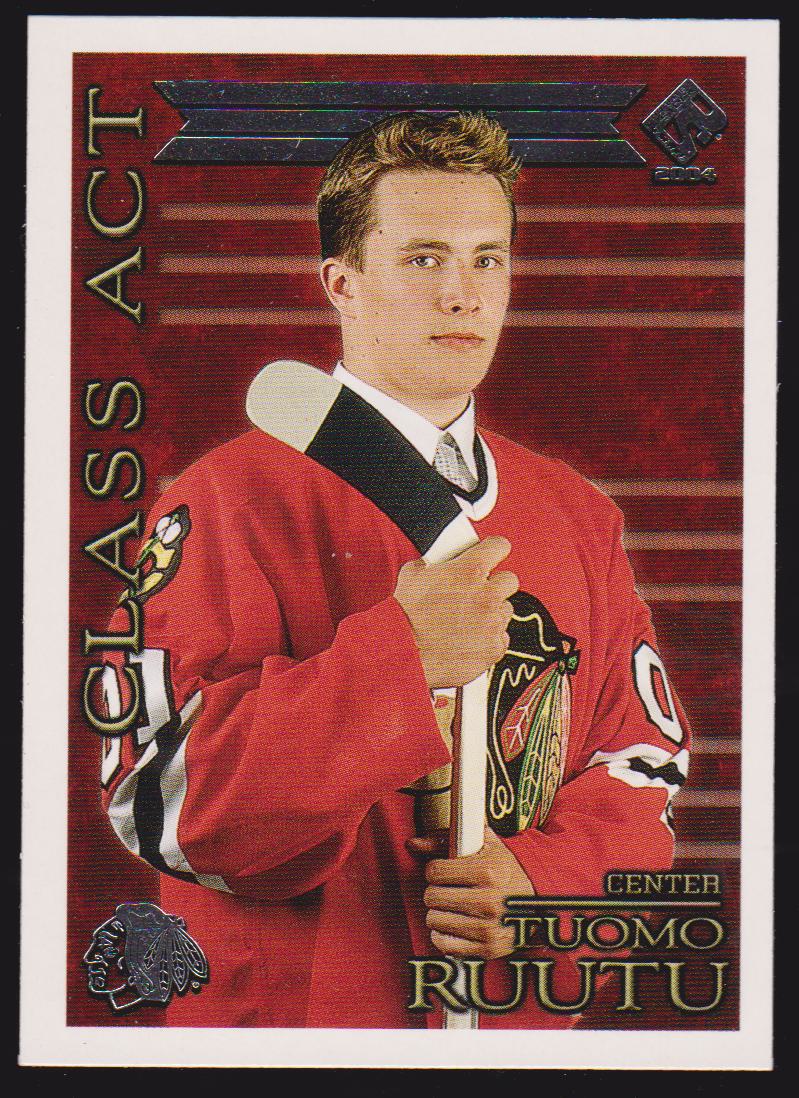 (image for) 2003-04 Private Stock Reserve Class Act #3 Tuomo Ruutu - RC Year