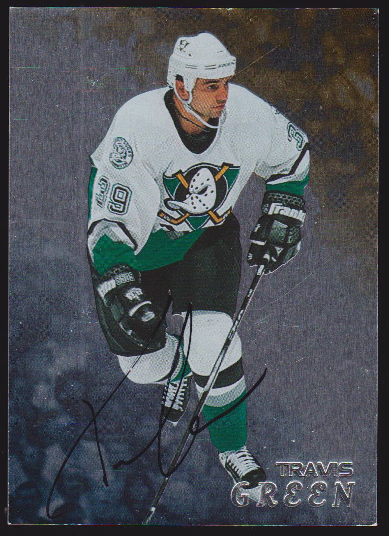 (image for) 1998-99 Be A Player Autographs #155 Travis Green