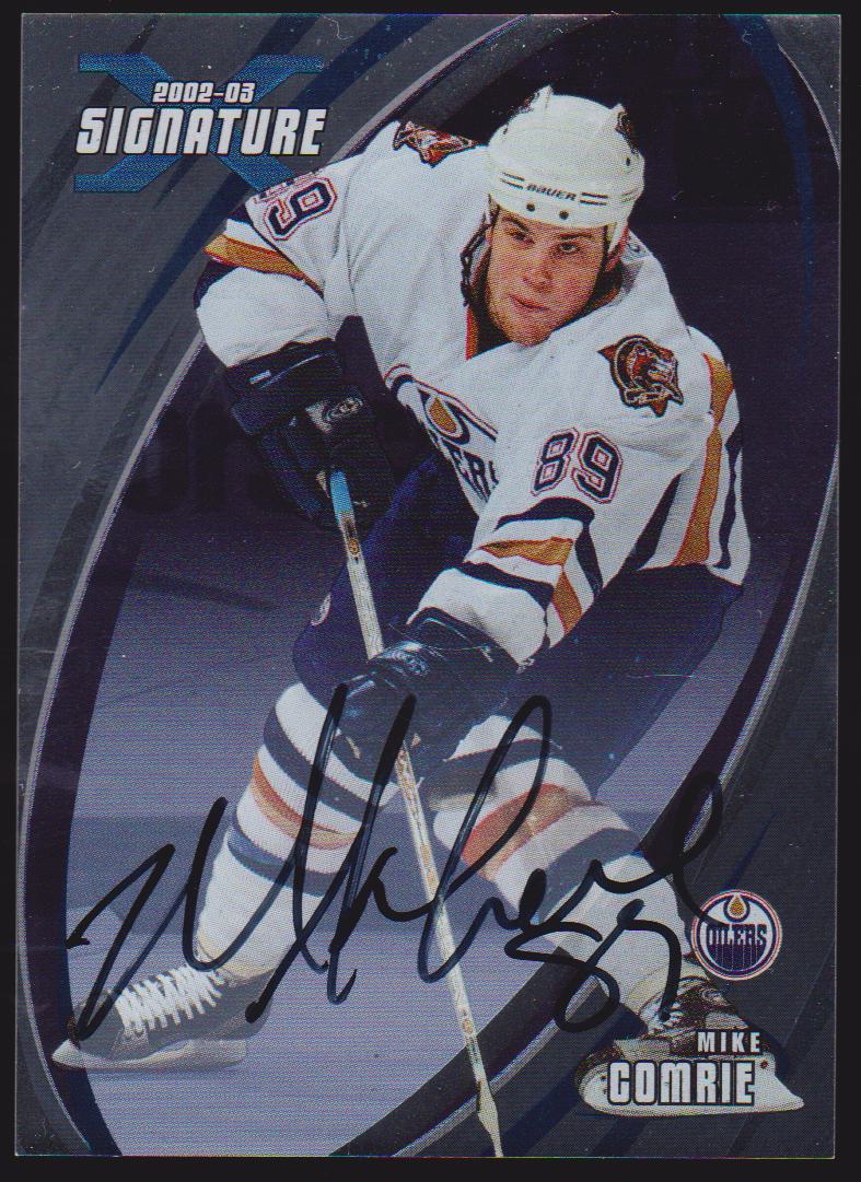 2002-03 BAP Signature Series Autographs #3 Mike Comrie (image for) 2002-03 BAP Signature Series Autographs #3 Mike Comrie