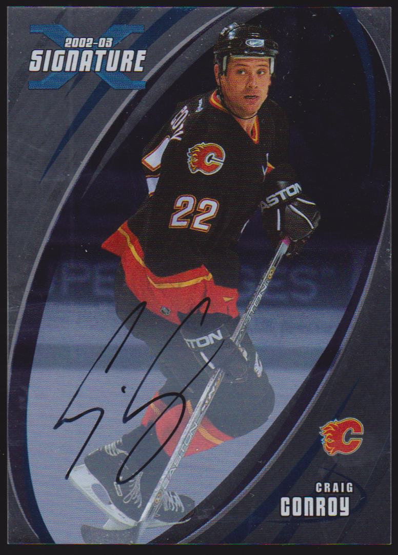 2002-03 BAP Signature Series Autographs #81 Craig Conroy (image for) 2002-03 BAP Signature Series Autographs #81 Craig Conroy
