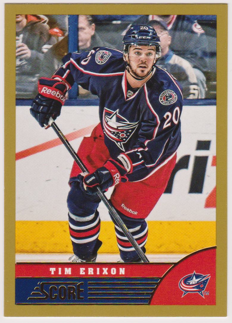 (image for) 2013-14 Score Gold #140 Tim Erixon