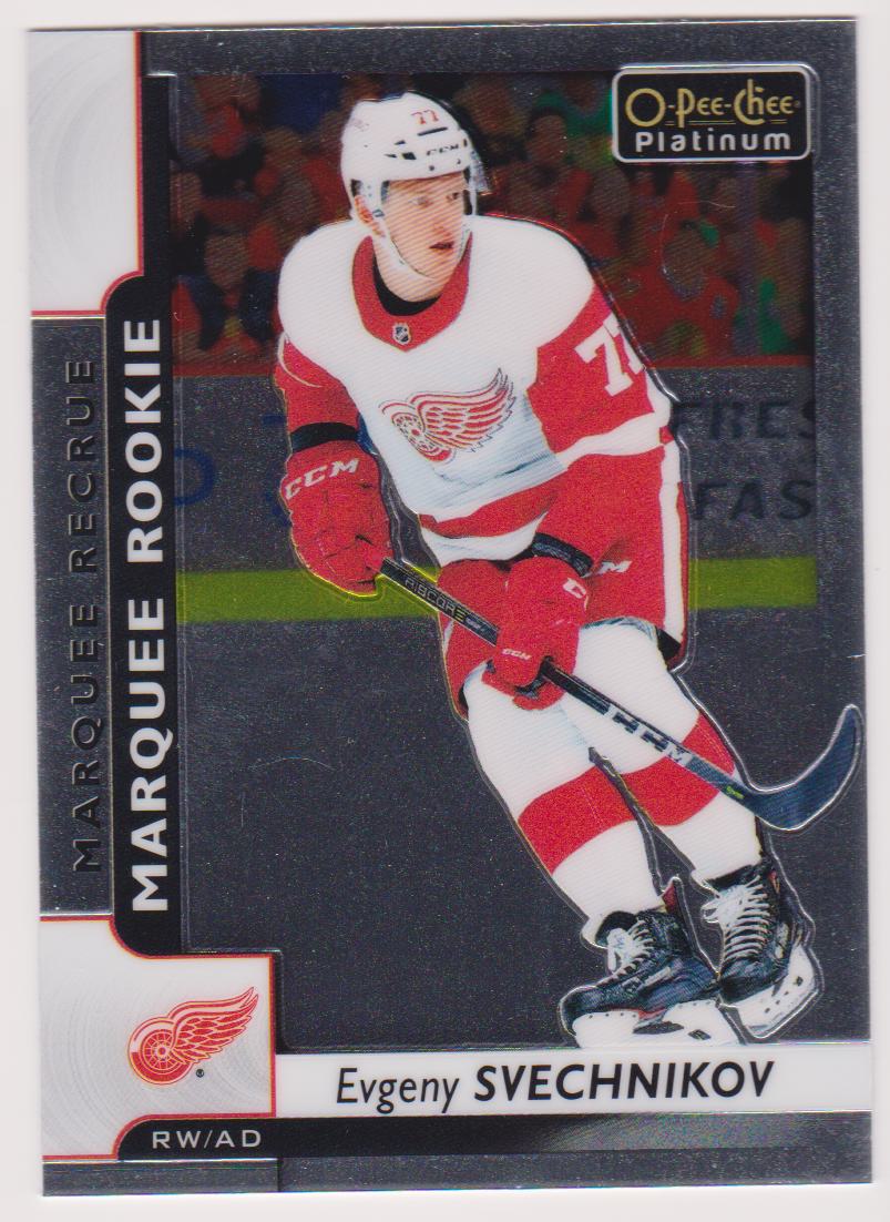 (image for) 2017-18 O-Pee-Chee Platinum #158 Evgeny Svechnikov RC