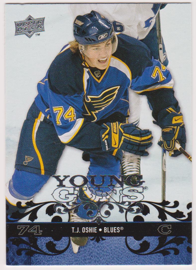 (image for) 2008-09 Upper Deck #218 T.J. Oshie YG RC