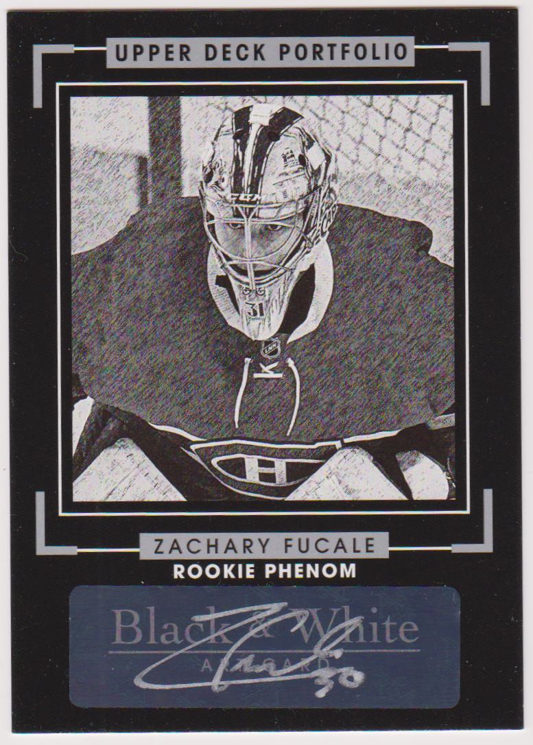(image for) 2015-16 Upper Deck Portfolio Autographs #333 Zachary Fucale