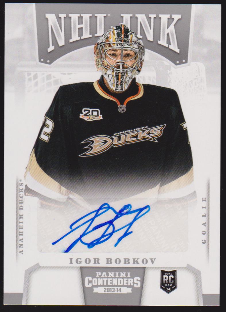 (image for) 2013-14 Panini Contenders NHL Ink #IIB Igor Bobkov - AUTO - RC Year