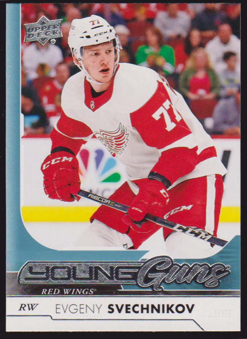 2017-18 Upper Deck #224 Evgeny Svechnikov YG RC (image for) 2017-18 Upper Deck #224 Evgeny Svechnikov YG RC