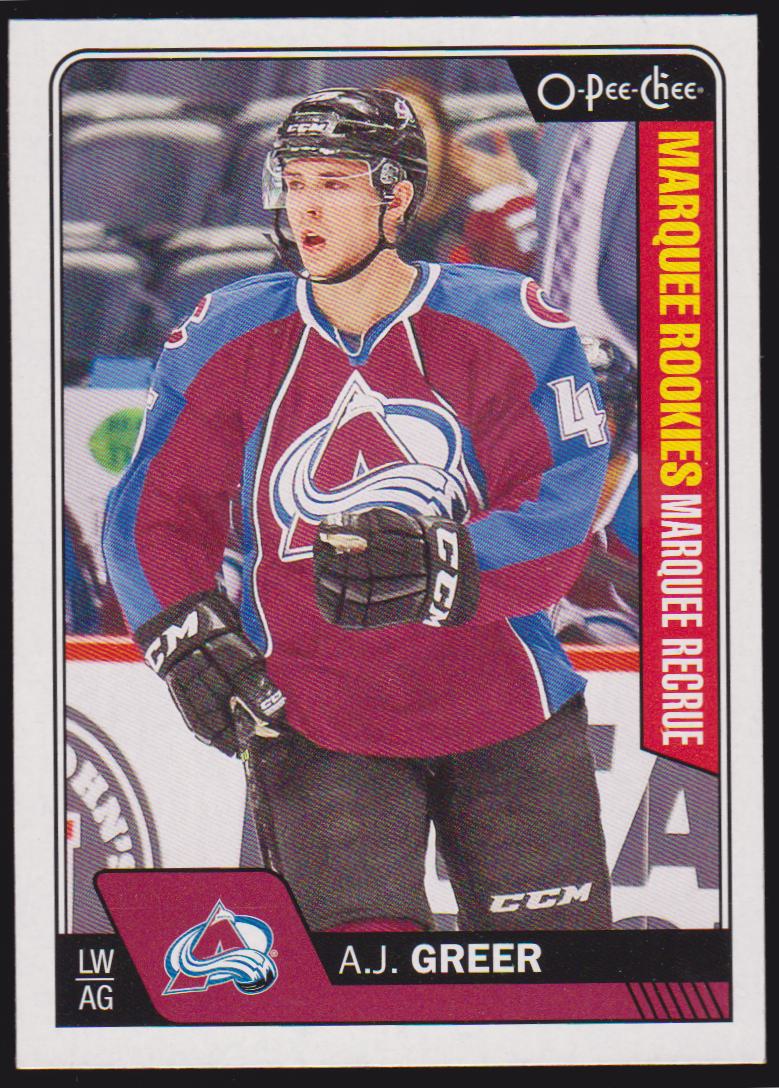 (image for) 2016-17 O-Pee-Chee #674 A.J. Greer RC