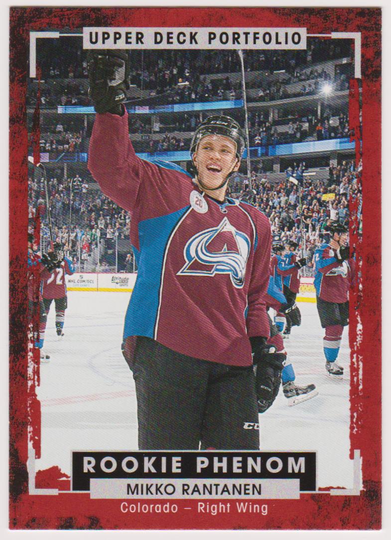 2015-16 Upper Deck Portfolio #216 Mikko Rantanen RC (image for) 2015-16 Upper Deck Portfolio #216 Mikko Rantanen RC