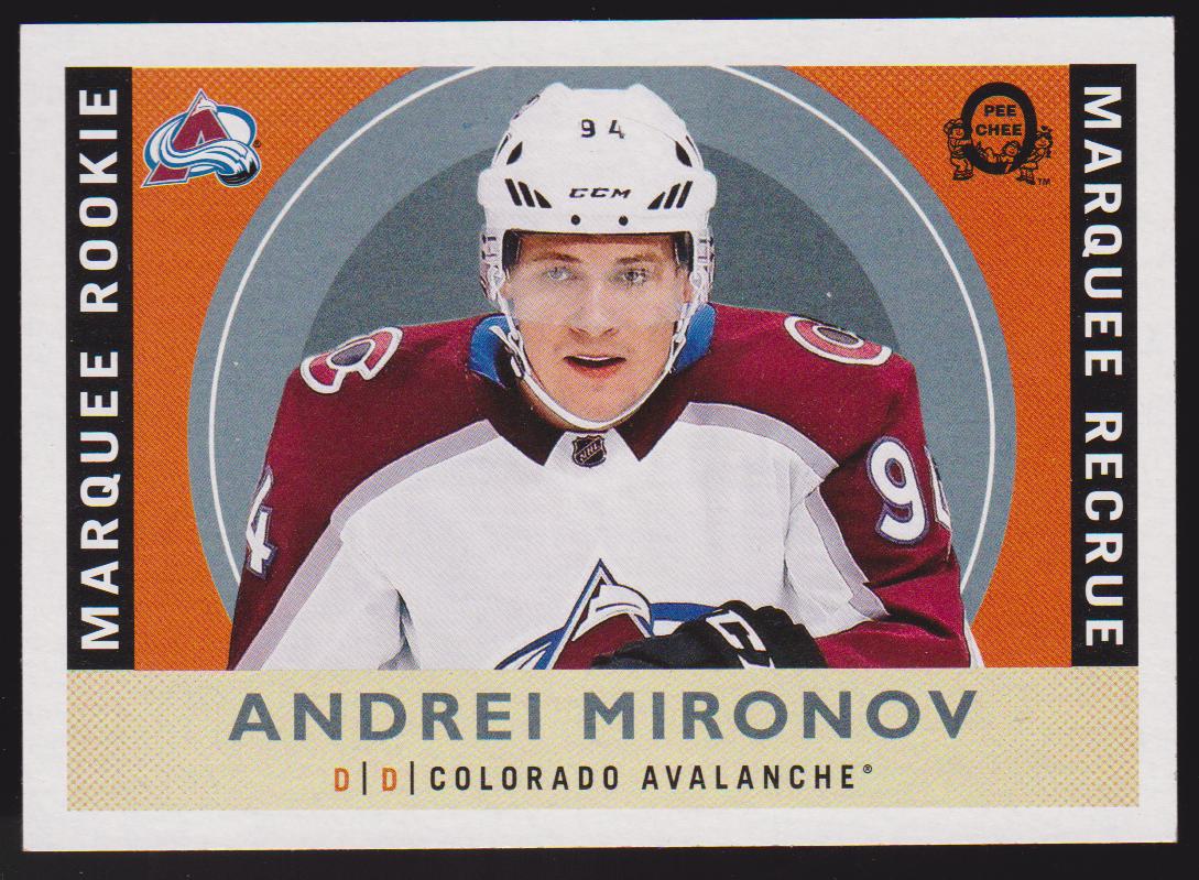2017-18 O-Pee-Chee Retro #619 Andrei Mironov (image for) 2017-18 O-Pee-Chee Retro #619 Andrei Mironov